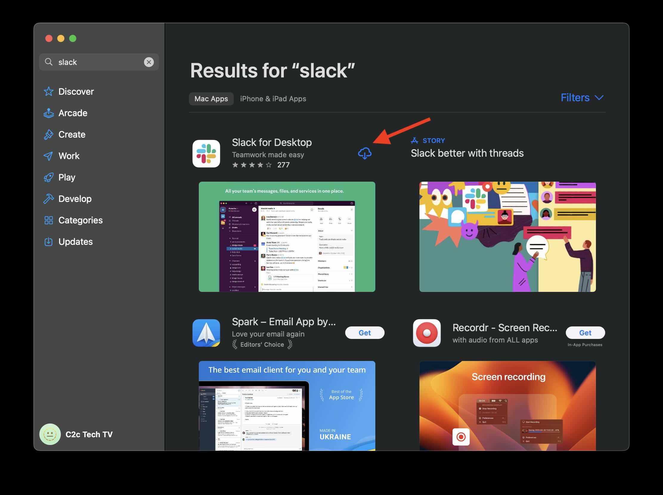 Download Slack for Desktop on Mac